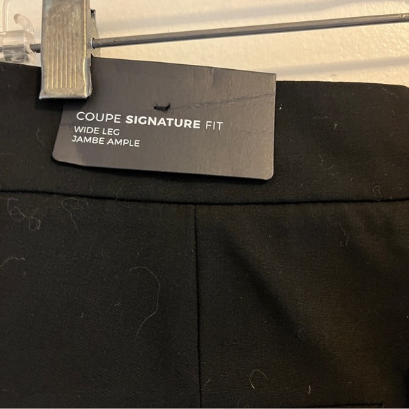 NWT - black, wide leg trousers, size 6, signature fit - Picture 8 of 9